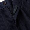 Raschel Tapered Cotton-Blend Jacquard Trousers - E1