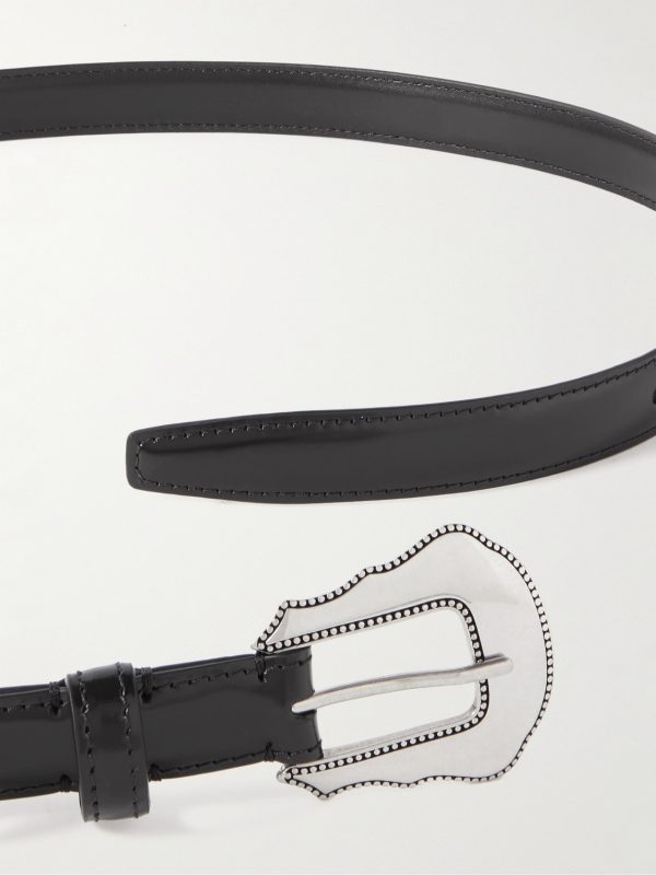 1.8cm Patent-Leather Belt - E1 1.8cm Patent-Leather Belt - E1