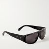 Alan 2 Crystal-Embellished D-Frame Acetate Sunglasses - FR
