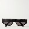Alan 2 Crystal-Embellished D-Frame Acetate Sunglasses