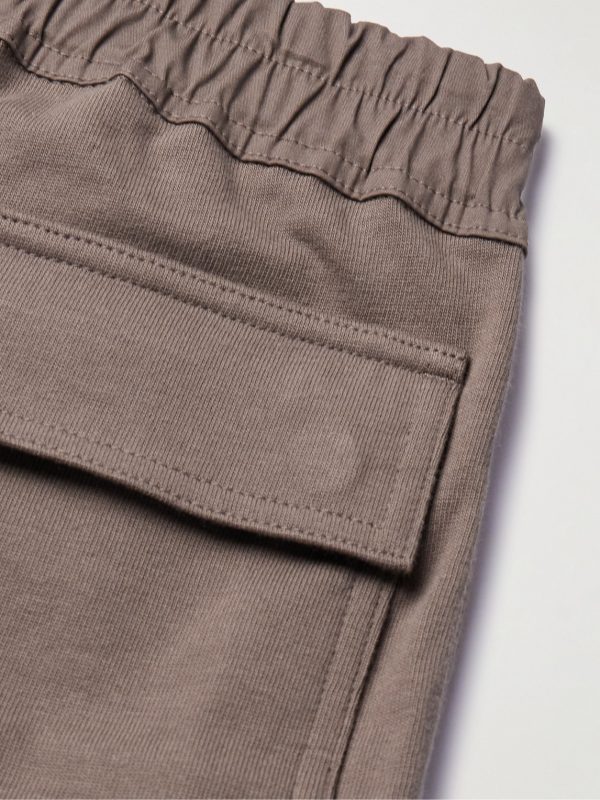 Mastodon Skinny-Fit Stretch-Cotton Jersey Drawstring Cargo Trousers - CU Mastodon Skinny-Fit Stretch-Cotton Jersey Drawstring Cargo Trousers - CU