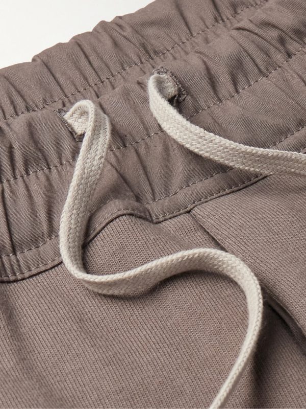 Mastodon Skinny-Fit Stretch-Cotton Jersey Drawstring Cargo Trousers - E1 Mastodon Skinny-Fit Stretch-Cotton Jersey Drawstring Cargo Trousers - E1