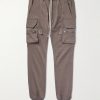 Mastodon Skinny-Fit Stretch-Cotton Jersey Drawstring Cargo Trousers Mastodon Skinny-Fit Stretch-Cotton Jersey Drawstring Cargo Trousers
