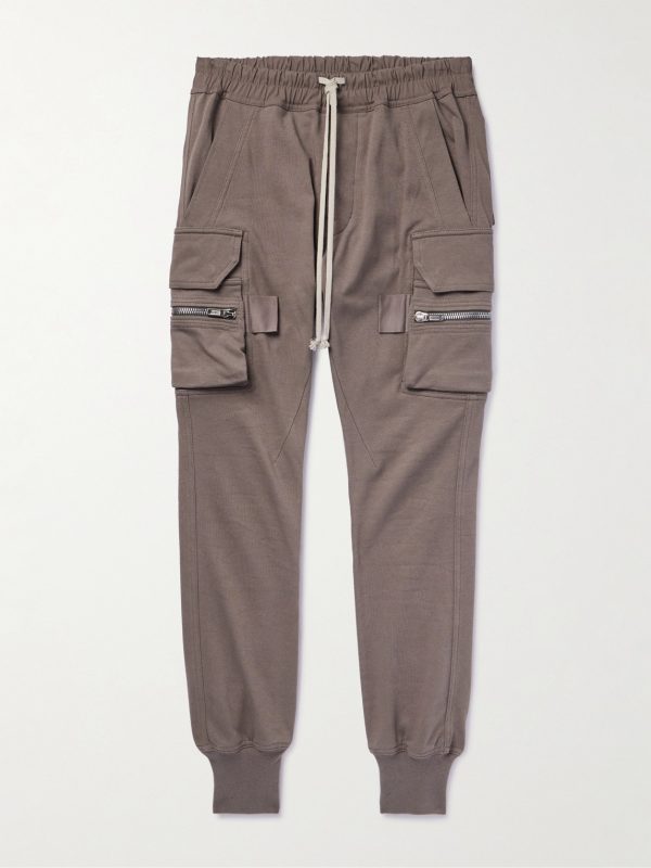 Mastodon Skinny-Fit Stretch-Cotton Jersey Drawstring Cargo Trousers Mastodon Skinny-Fit Stretch-Cotton Jersey Drawstring Cargo Trousers