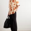 Ombré Floral-Print Jersey Shirt - OU Ombré Floral-Print Jersey Shirt - OU