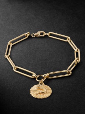 Wholeness 18-Karat Gold Diamond Bracelet