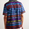 Camp-Collar Logo-Print Striped Cotton-Poplin Shirt - BK Camp-Collar Logo-Print Striped Cotton-Poplin Shirt - BK