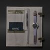 Vulcan Limited Edition Automatic Chronograph 42mm Stainless Steel and Sailcloth Watch, Ref. No. VULCAN-R-S - E3 Vulcan Limited Edition Automatic Chronograph 42mm Stainless Steel and Sailcloth Watch, Ref. No. VULCAN-R-S - E3