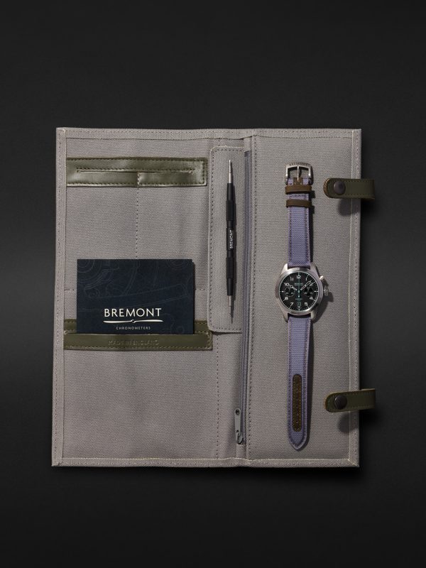 Vulcan Limited Edition Automatic Chronograph 42mm Stainless Steel and Sailcloth Watch, Ref. No. VULCAN-R-S - E3 Vulcan Limited Edition Automatic Chronograph 42mm Stainless Steel and Sailcloth Watch, Ref. No. VULCAN-R-S - E3
