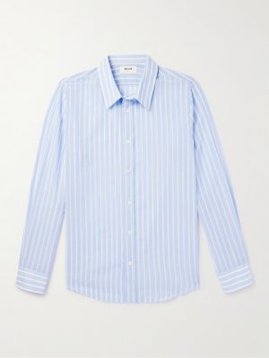 Striped Cotton-Voile Shirt