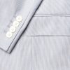 Striped Wool and Silk-Blend Blazer - CU