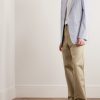 Striped Wool and Silk-Blend Blazer - OU