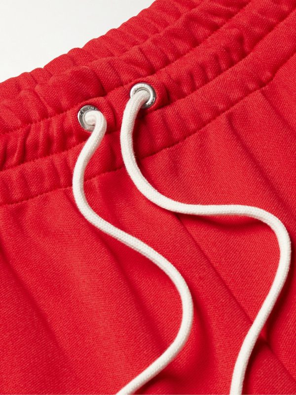 Straight-Leg Striped Jersey Sweatpants - E1 Straight-Leg Striped Jersey Sweatpants - E1