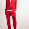 Straight-Leg Striped Jersey Sweatpants - OU Straight-Leg Striped Jersey Sweatpants - OU