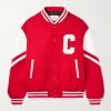 Jackson Logo-Appliquéd Wool-Blend Varsity Jacket Jackson Logo-Appliquéd Wool-Blend Varsity Jacket
