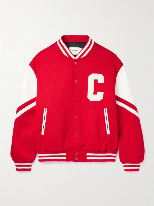Jackson Logo-Appliquéd Wool-Blend Varsity Jacket Jackson Logo-Appliquéd Wool-Blend Varsity Jacket