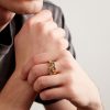 18-Karat Gold Diamond Ring - FR