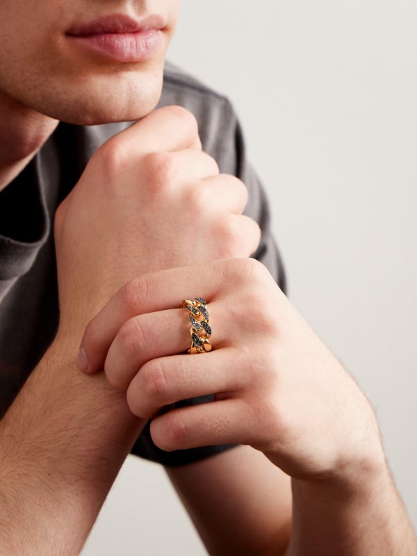 18-Karat Gold Diamond Ring - FR