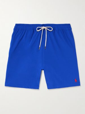 Traveler Straight-Leg Mid-Length Swim Shorts