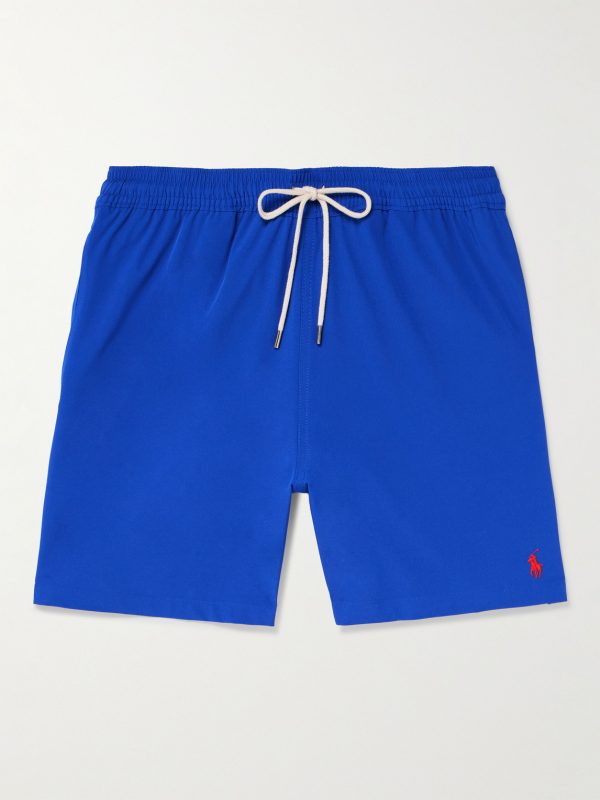 Traveler Straight-Leg Mid-Length Swim Shorts Traveler Straight-Leg Mid-Length Swim Shorts