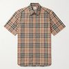 Checked Cotton-Poplin Shirt Checked Cotton-Poplin Shirt