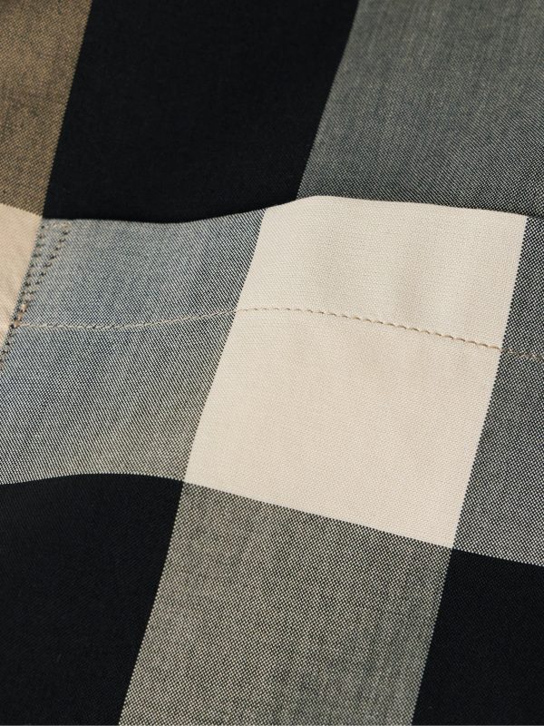 Checked Cotton-Poplin Shirt - CU