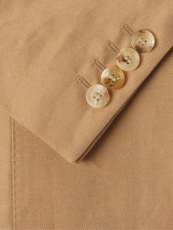 Slim-Fit Unstructured Wool and Linen-Blend Suit Jacket - CU