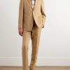 Slim-Fit Unstructured Wool and Linen-Blend Suit Jacket - OU