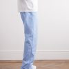 Straight-Leg Striped Cotton-Poplin Pyjama Trousers - BK Straight-Leg Striped Cotton-Poplin Pyjama Trousers - BK