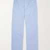 Straight-Leg Striped Cotton-Poplin Pyjama Trousers Straight-Leg Striped Cotton-Poplin Pyjama Trousers