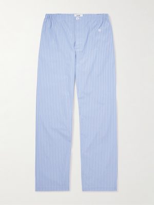 Straight-Leg Striped Cotton-Poplin Pyjama Trousers Straight-Leg Striped Cotton-Poplin Pyjama Trousers