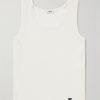 Logo-Embroidered Ribbed Silk and Cotton-Blend Tank Top Logo-Embroidered Ribbed Silk and Cotton-Blend Tank Top