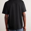 Logo-Embroidered Cotton-Jersey T-Shirt - BK Logo-Embroidered Cotton-Jersey T-Shirt - BK