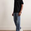 Logo-Embroidered Cotton-Jersey T-Shirt - OU Logo-Embroidered Cotton-Jersey T-Shirt - OU