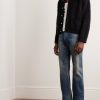 Brushed Mohair-Blend Cardigan - OU Brushed Mohair-Blend Cardigan - OU