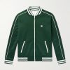 Triomphe Logo-Embroidered Jersey Track Jacket Triomphe Logo-Embroidered Jersey Track Jacket