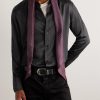 Slim-Fit Printed Silk Shirt - FR Slim-Fit Printed Silk Shirt - FR