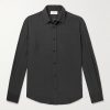 Slim-Fit Printed Silk Shirt Slim-Fit Printed Silk Shirt
