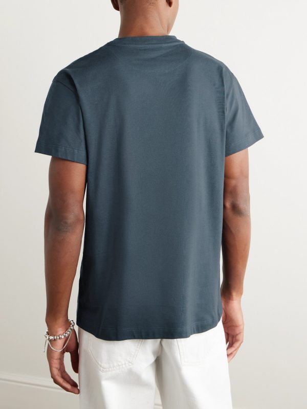Set of Three Organic Cotton-Jersey T-Shirts - BK Set of Three Organic Cotton-Jersey T-Shirts - BK