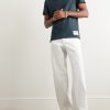 Set of Three Organic Cotton-Jersey T-Shirts - OU Set of Three Organic Cotton-Jersey T-Shirts - OU