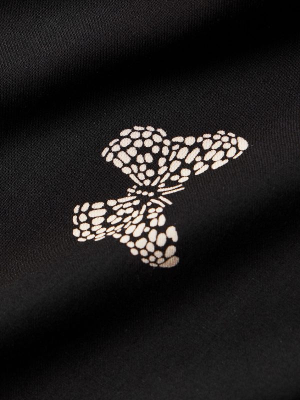 Convertible-Collar Printed Woven Shirt - E1 Convertible-Collar Printed Woven Shirt - E1