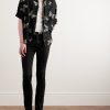 Convertible-Collar Printed Woven Shirt - OU Convertible-Collar Printed Woven Shirt - OU