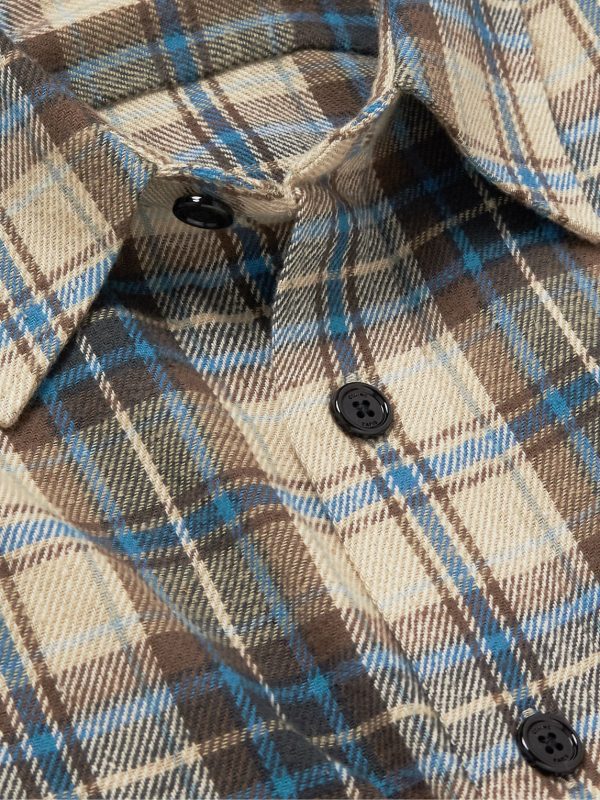 Plaid Cotton-Flannel Shirt - CU Plaid Cotton-Flannel Shirt - CU