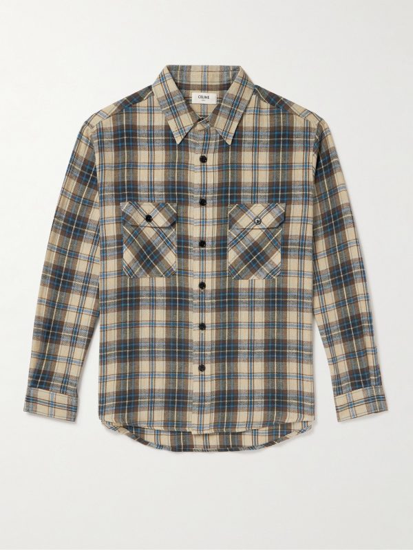 Plaid Cotton-Flannel Shirt Plaid Cotton-Flannel Shirt