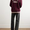 Logo-Appliquéd Cotton Cardigan - OU Logo-Appliquéd Cotton Cardigan - OU