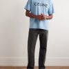 Logo-Print Cotton-Jersey T-Shirt - OU Logo-Print Cotton-Jersey T-Shirt - OU