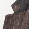 Slim-Fit Pinstriped Wool Suit Jacket - E1 Slim-Fit Pinstriped Wool Suit Jacket - E1