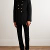 Double-Breasted Virgin Wool Coat - OU Double-Breasted Virgin Wool Coat - OU