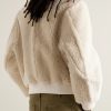 Pilou Shearling Bomber Jacket - BK Pilou Shearling Bomber Jacket - BK