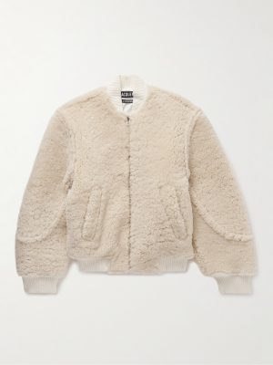 Pilou Shearling Bomber Jacket